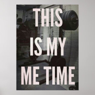 Motivering för workout poster