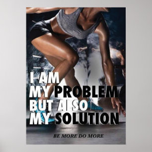 Motivering för workout poster