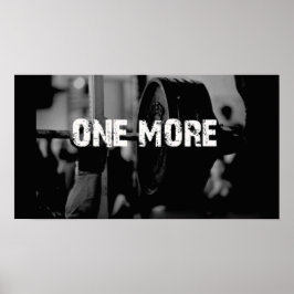 Motivering för workout poster