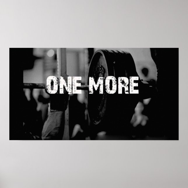 Motivering för workout poster (Framsidan)