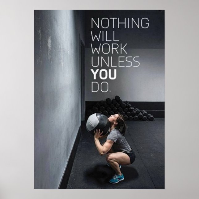 Motivering för workout poster (Framsidan)
