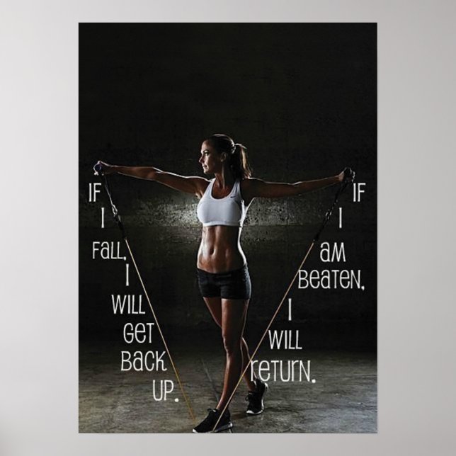 Motivering för workout poster (Framsidan)