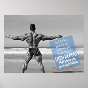 Motivering för workout poster