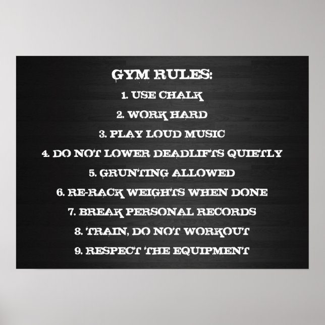 Motivering för workout poster (Framsidan)