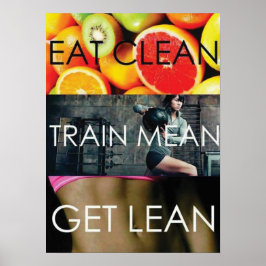 Motivering för workout poster