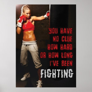 Motivering för workout poster