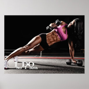 Motivering för workout poster