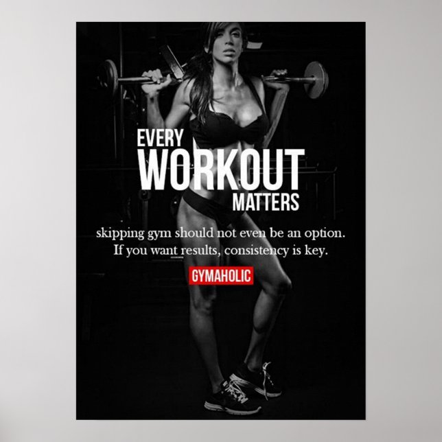 Motivering för workout poster (Framsidan)