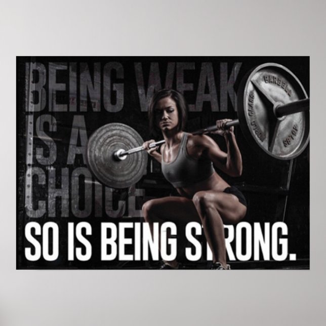 Motivering för workout poster (Framsidan)