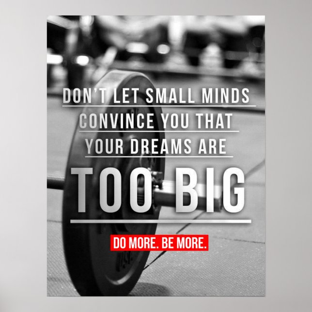 Motivering för workout poster (Framsidan)