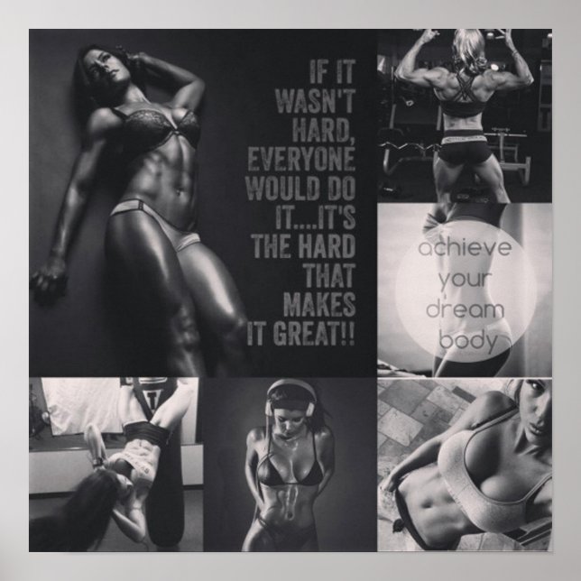 Motivering för workout poster (Framsidan)