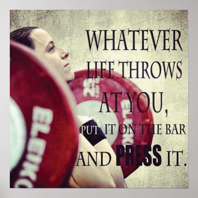 Motivering för workout poster (Framsidan)