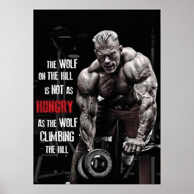 Motivering för workout poster (Framsidan)