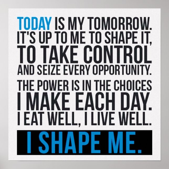 Motivering för workout poster (Framsidan)