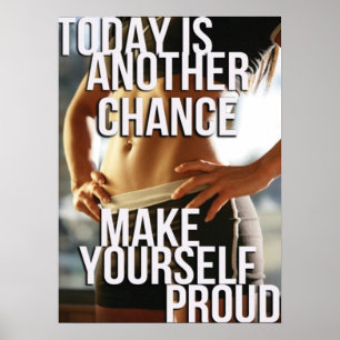 Motivering för workout poster