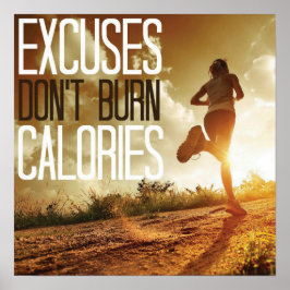 Motivering för workout poster