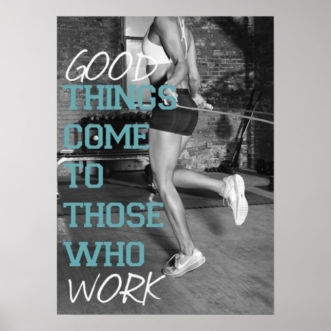Motivering för workout poster (Framsidan)