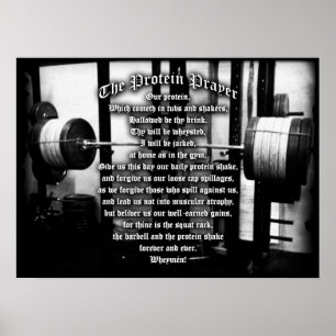 Motivering för workout poster