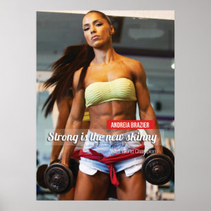 Motivering för workout poster