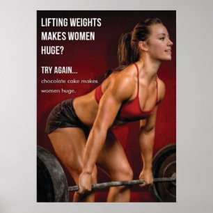 Motivering för workout poster