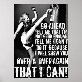Motivering för workout poster