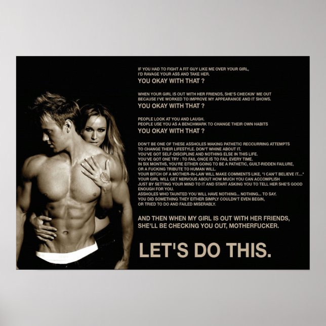 Motivering för workout poster (Framsidan)