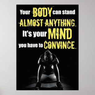 Motivering för workout poster