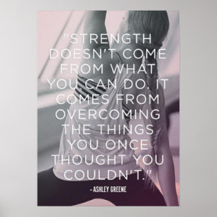 Motivering för workout poster