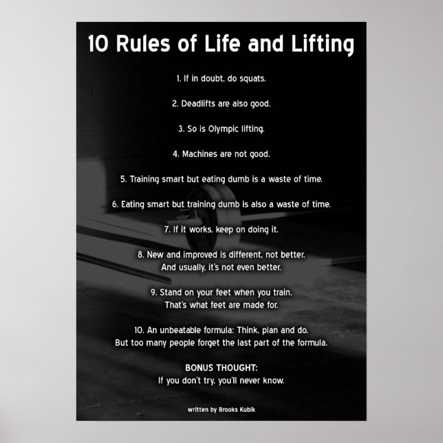 Motivering för workout poster (Framsidan)