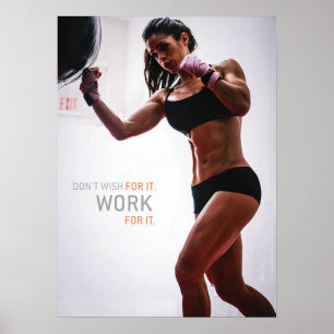 Motivering för workout poster