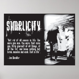 Motivering för workout poster