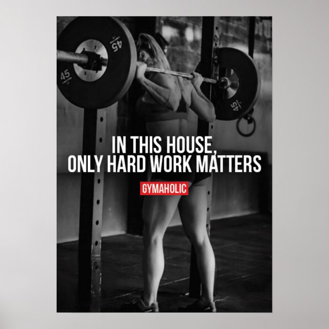 Motivering för workout poster (Framsidan)
