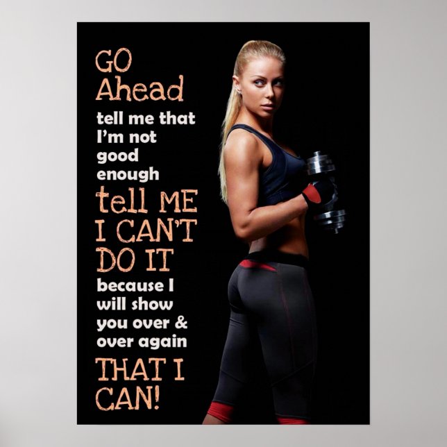 Motivering för workout poster (Framsidan)