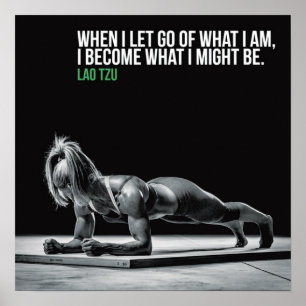 Motivering för workout poster
