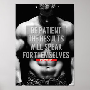 Motivering för workout poster