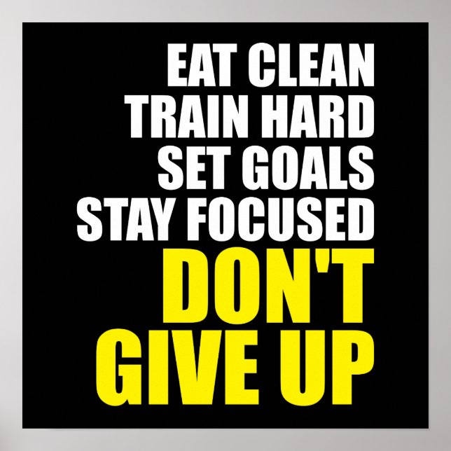 Motivering för workout poster (Framsidan)