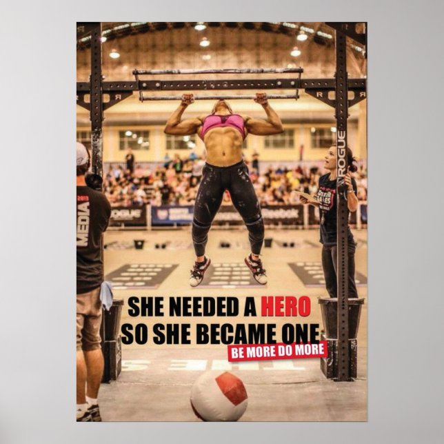 Motivering för workout poster (Framsidan)