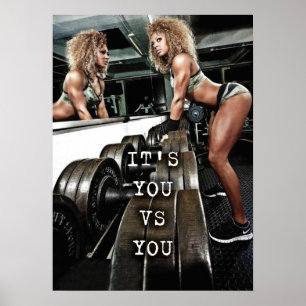 Motivering för workout poster