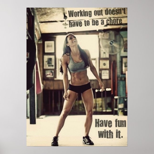 Motivering för workout poster (Framsidan)