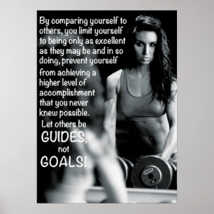 Motivering för workout poster