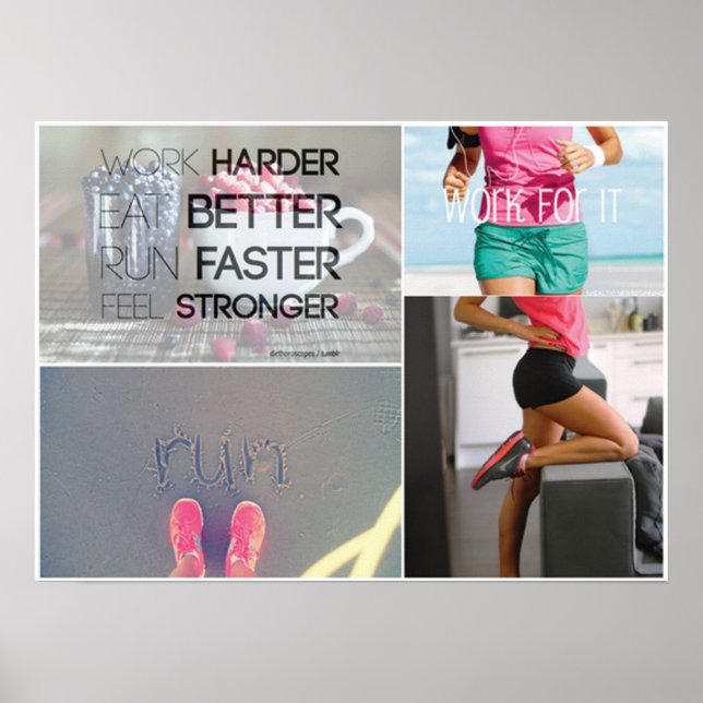 Motivering för workout poster (Framsidan)