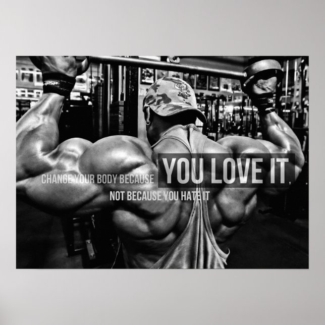 Motivering för workout poster (Framsidan)