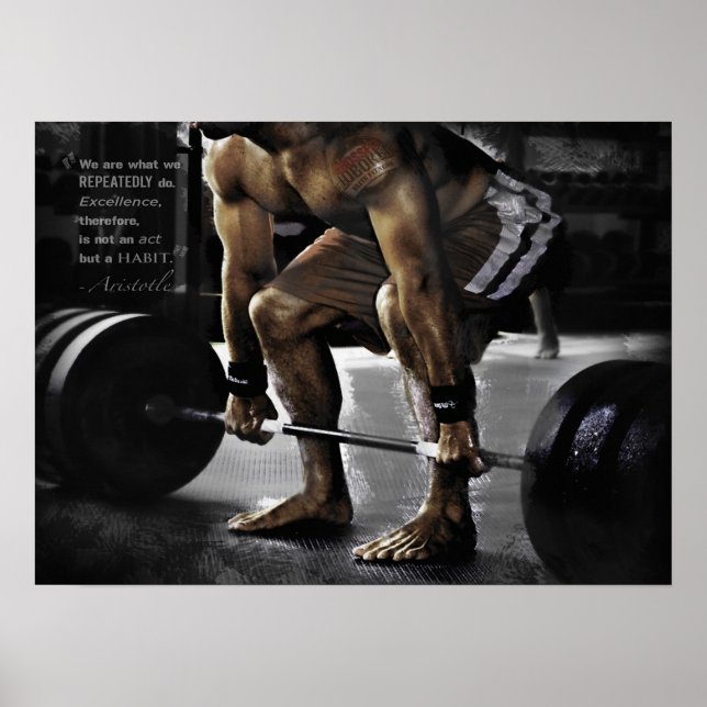 Motivering för workout poster (Framsidan)