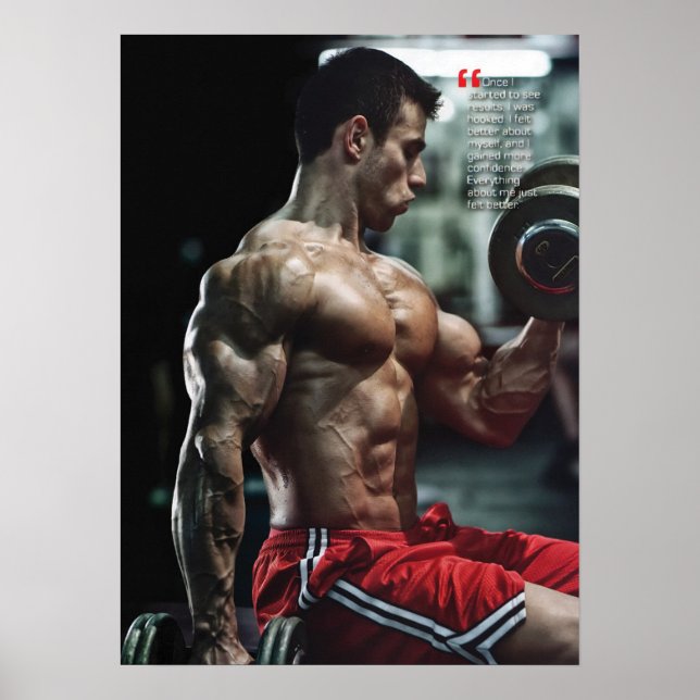 Motivering för workout poster (Framsidan)