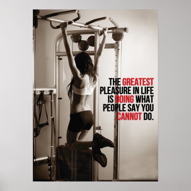 Motivering för workout poster (Framsidan)