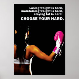 Motivering för workout poster