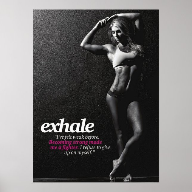 Motivering för workout poster (Framsidan)