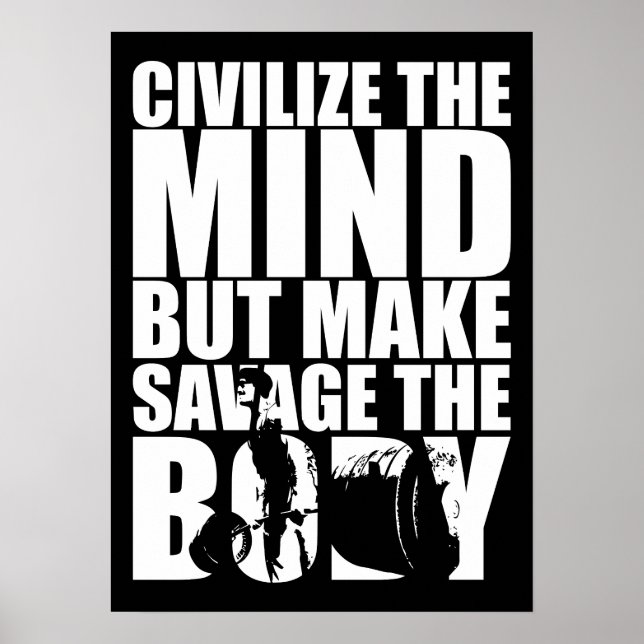 Motivering för workout poster (Framsidan)