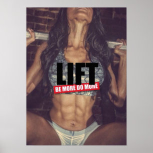 Motivering för workout poster