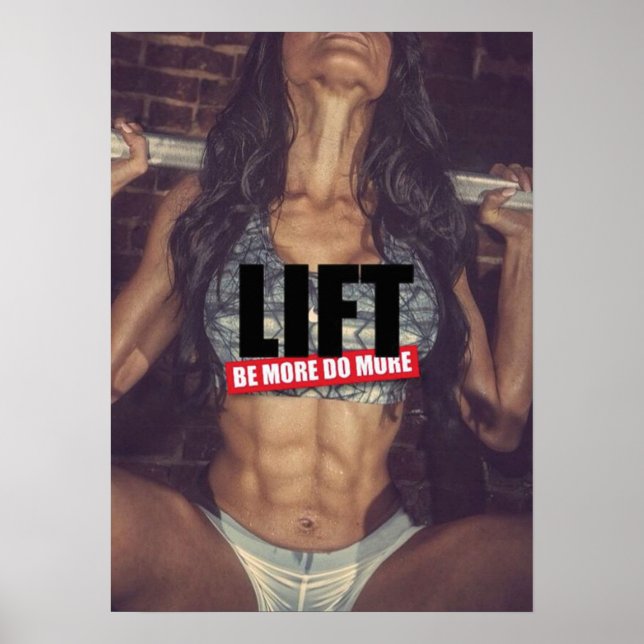 Motivering för workout poster (Framsidan)